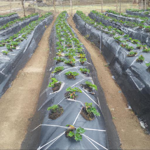 Jak sadzić truskawki na agrowłókninie