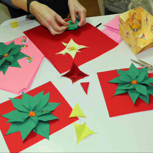 Jak wykonać dekoracje świąteczne z poinsecji gwiazd betlejemskich