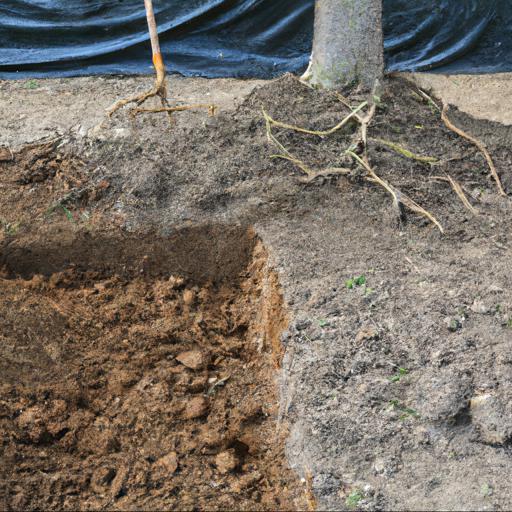 Przygotowanie gleby i miejsca do sadzenia drzew i krzewów z odkrytym korzeniem