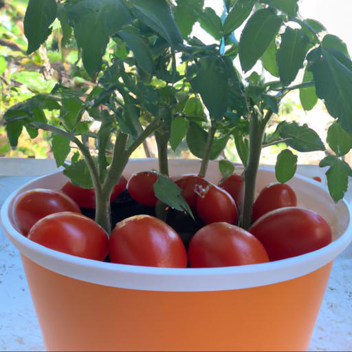 Jakie są zalety uprawy pomidorów koktajlowych w doniczkach