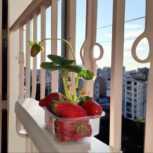 Czym są truskawki na balkonie