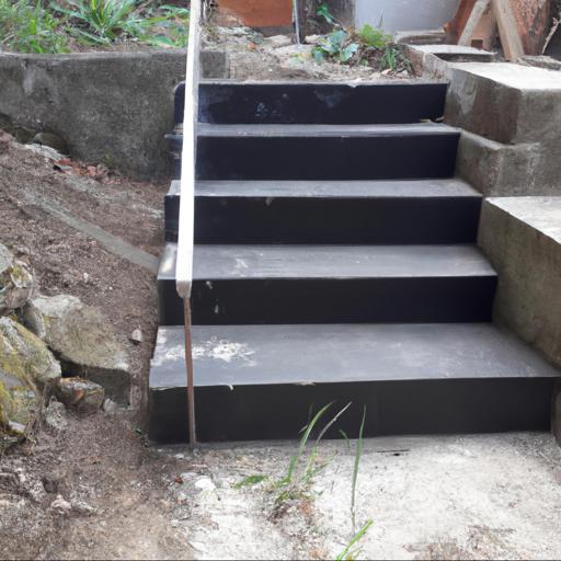 Jak wykonać konstrukcję schodów w ogrodzie