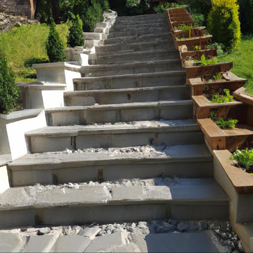 Jak wybrać projekt schodów w ogrodzie