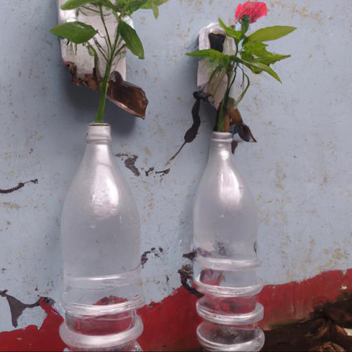 Jak wykorzystać butelki plastikowe do ogrodu